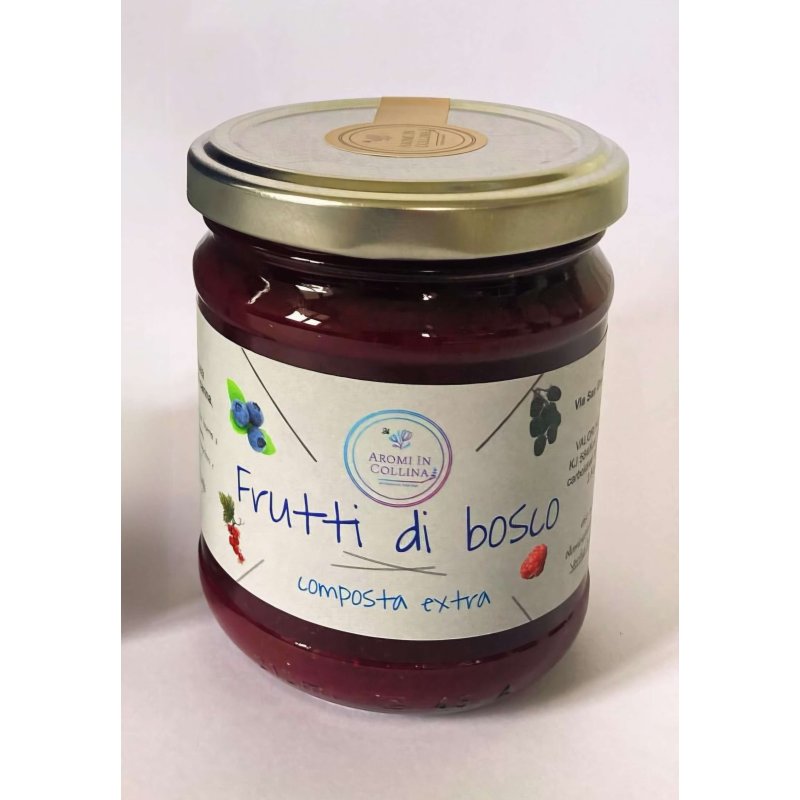 Compotée extra de fruits des bois