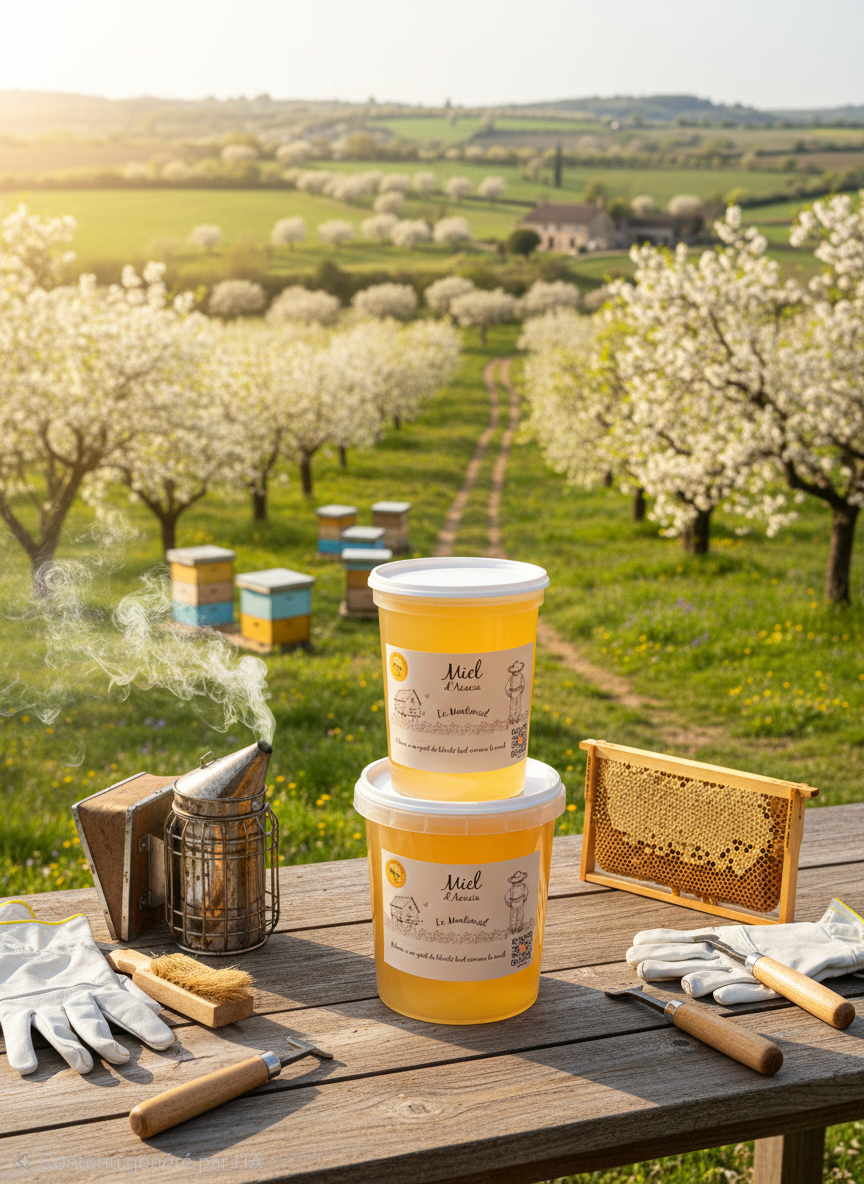 Le Montimiel - Miel d'Acacia 1kg